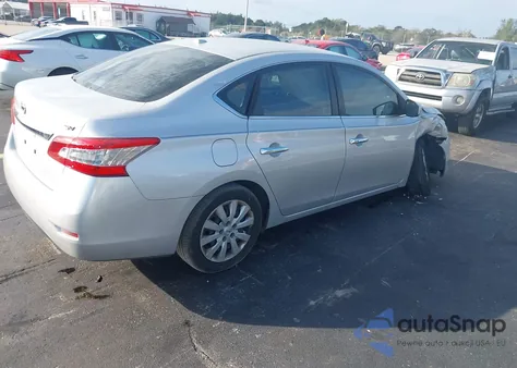 2015 Nissan Sentra Fe+ S/S/Sl/Sr/Sv from USA, damaged, VIN 3N1AB7AP2FL666424